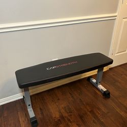 New cap barbell flat bench in box