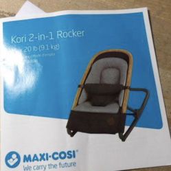 Maxi Cosí 2in 1 baby rocker 