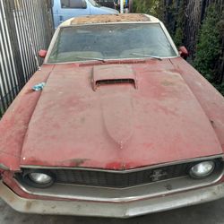 1969 coupe ford mustang 