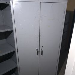 2 Door Metal Storage Cabinet 