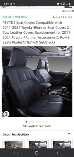 2011 - 2024 Toyo 4 Runner Leather Seat Covers Set