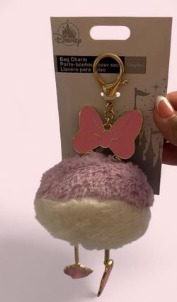 Disney Minnie Mouse Pom Pom Bag Charm