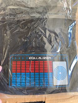 Sound Activated T Shirts.