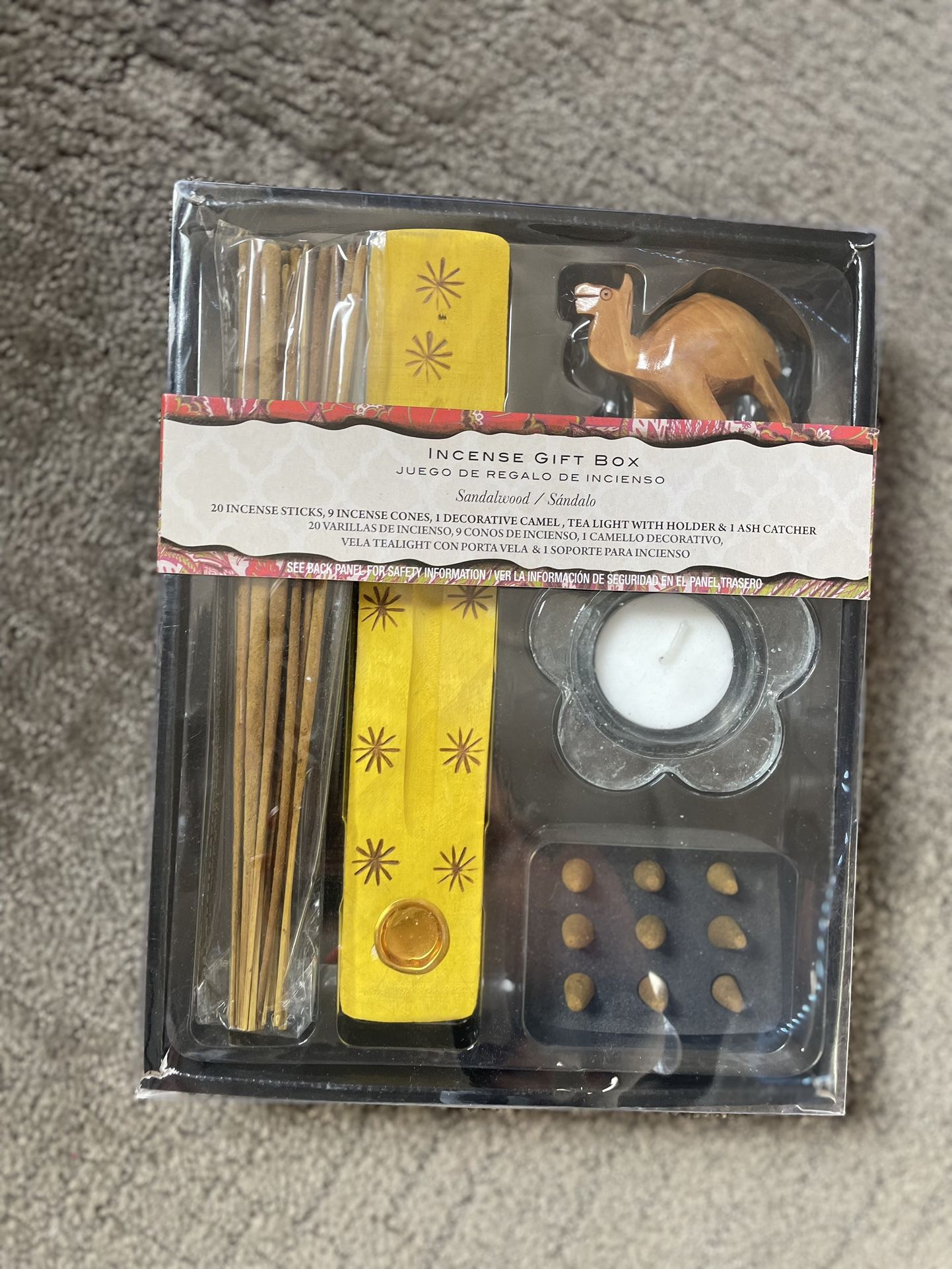 Sandalwood Incense Box