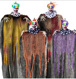 25"hanging clowns