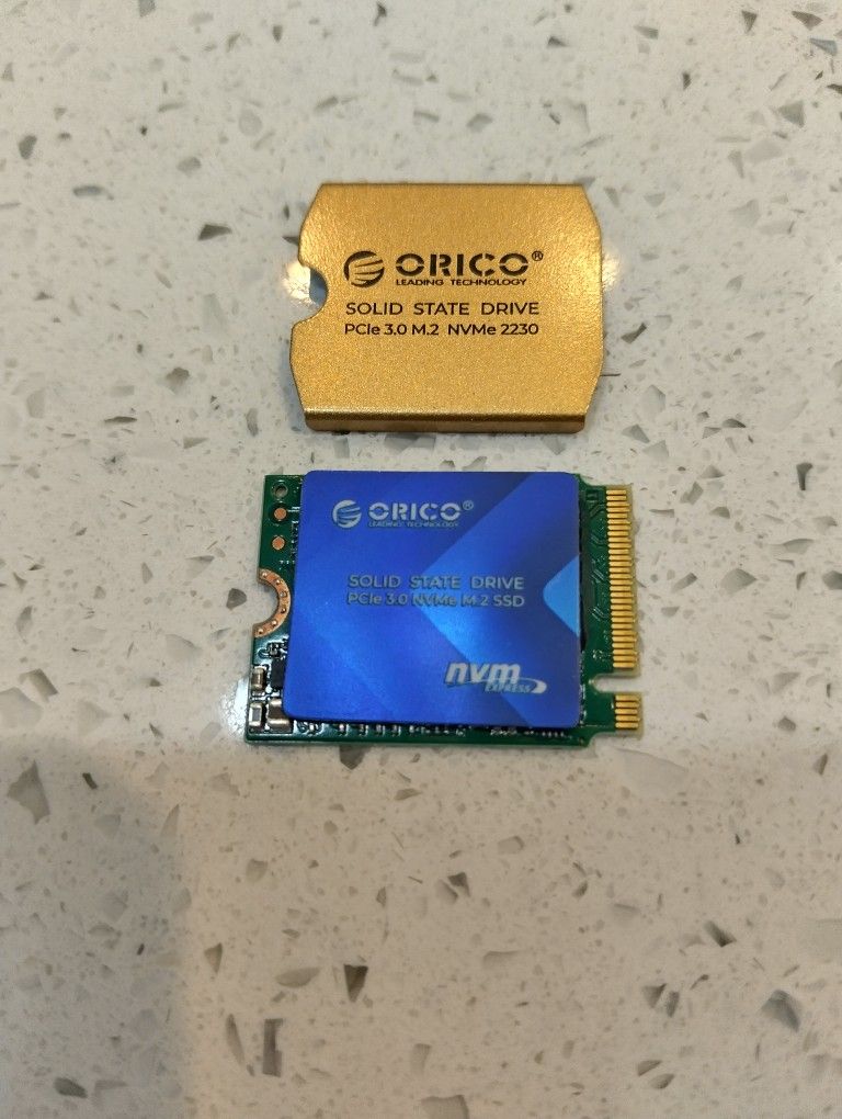 New 256 GB 2230 Nvme