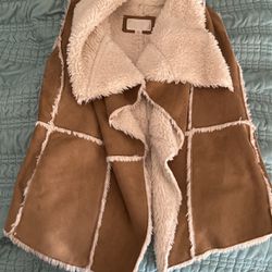 Leather Fur Vest