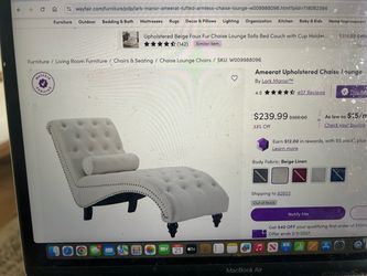 New Chaise lounge
