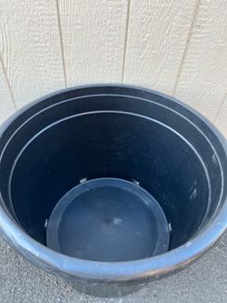 25-Gallon Black Planter – $15