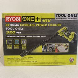 RYOBI ONE+ 18-Volt 320 PSI 0.8 GPM Cold Water Cordless Power Cleaner (Tool Only)