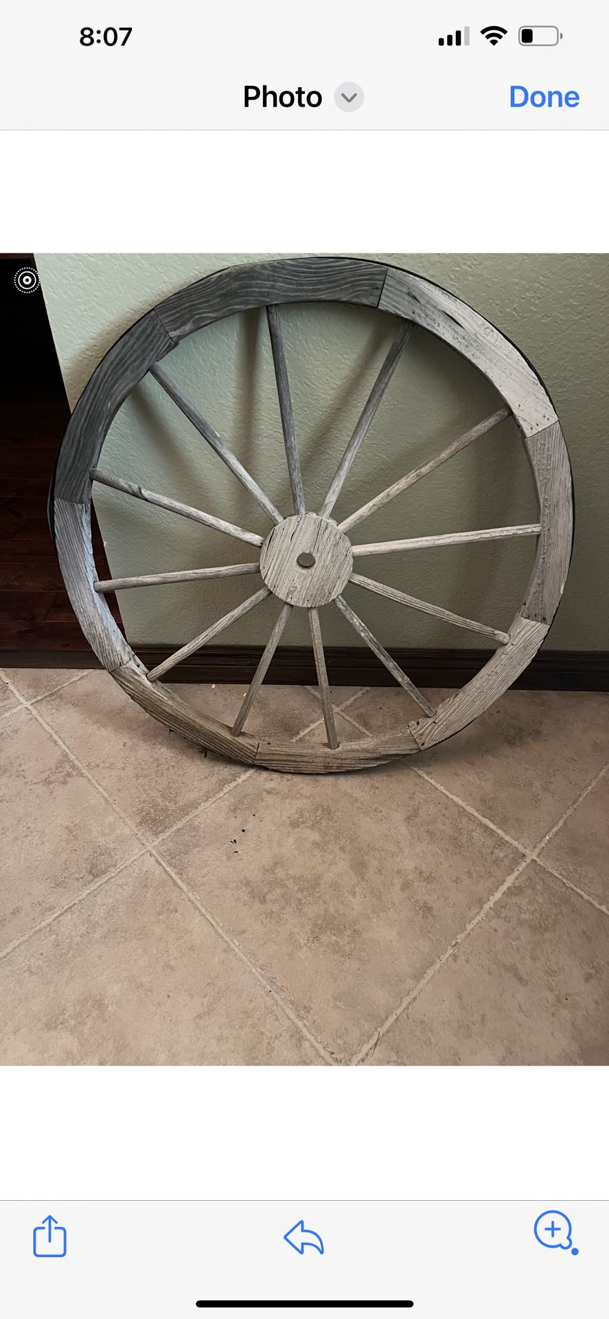 Wagon Wheel $60