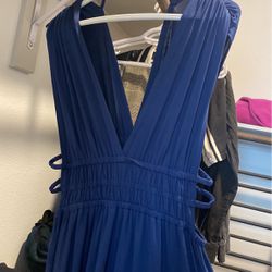 Blue Prom/bridesmaids Dress 