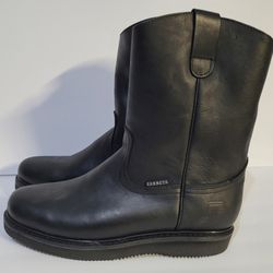 Carreta Men's Black Leather Boots