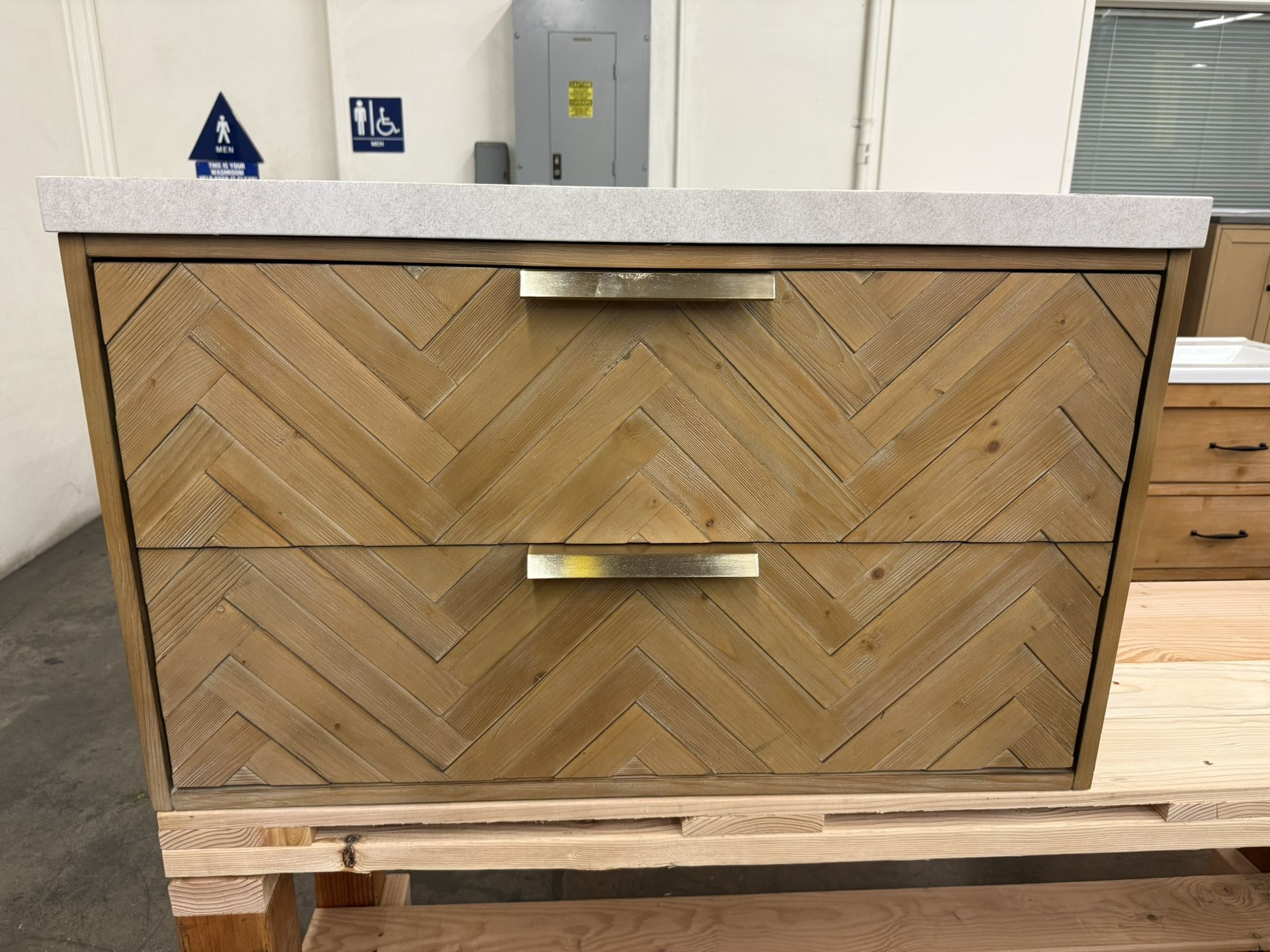 36” Bathroom Floating Vanity -New!