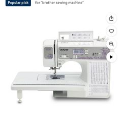 Brother SQ9285 Computerized Sewing And Quilting Machine With Wide Table
