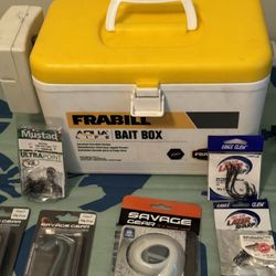 Bait Box and Fishing Tackle & Lures
