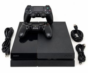 Sony PlayStation 4 500GB Console W/Controller Black MODEL CUH-1115A WORKS