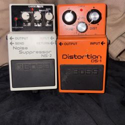 Lot Of 2 Guitar Pedals