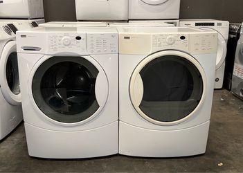 KENMORE XL CAPACITY WASHER DRYER ELECTRIC SET FREE DELIVERY