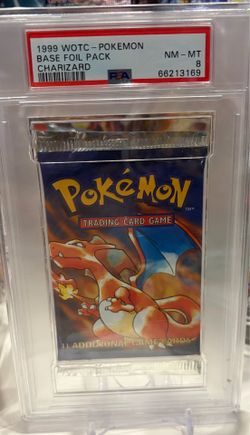 Pokemon sealed and graded 1999 base foil pack