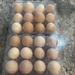 Organic eggs