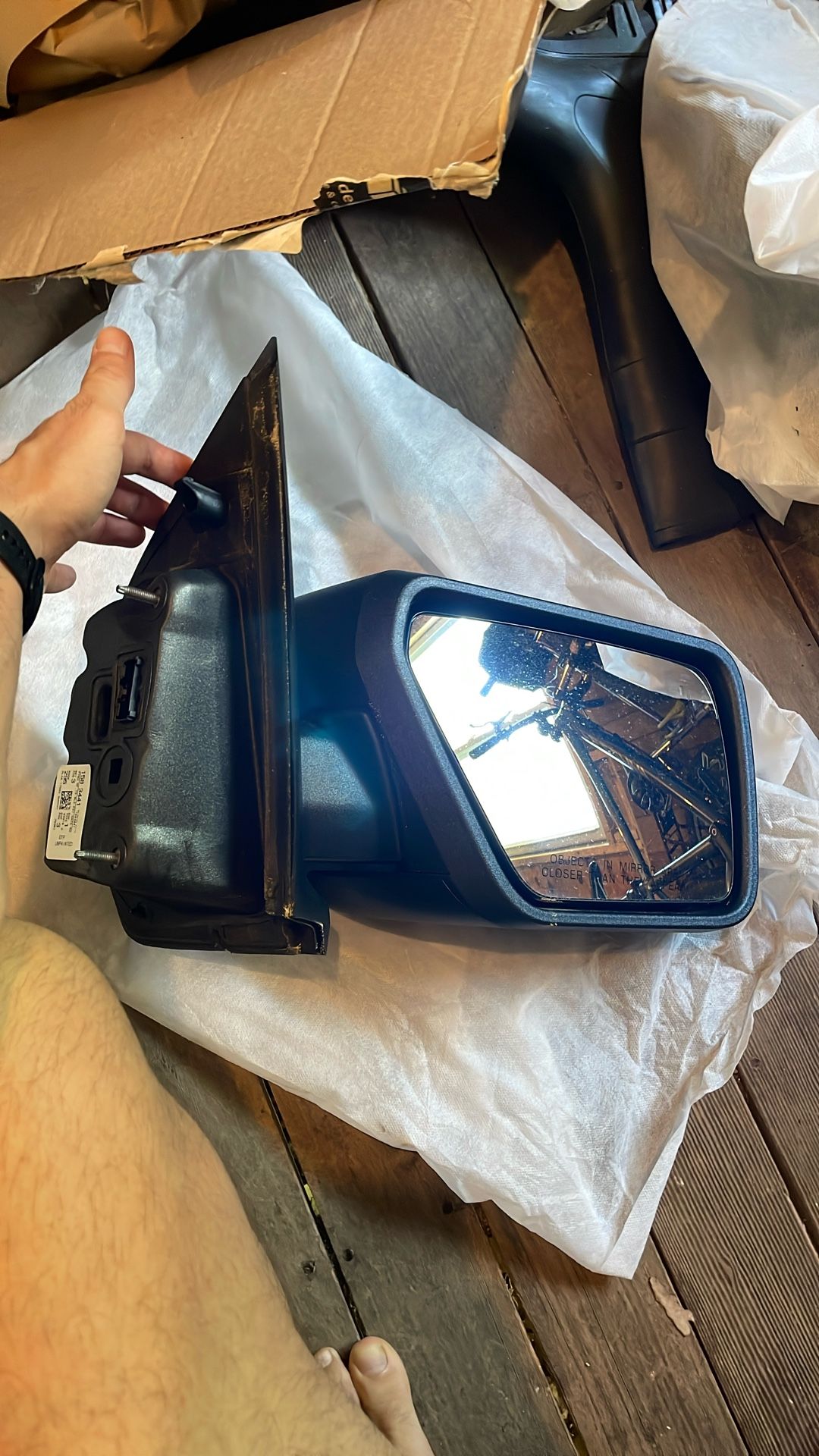 Stock Ford F-150 Side Mirrors