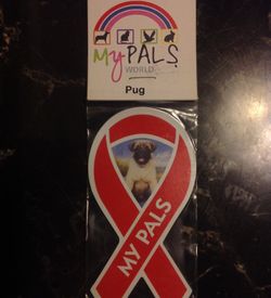 MyPals pet magnetic ribbon