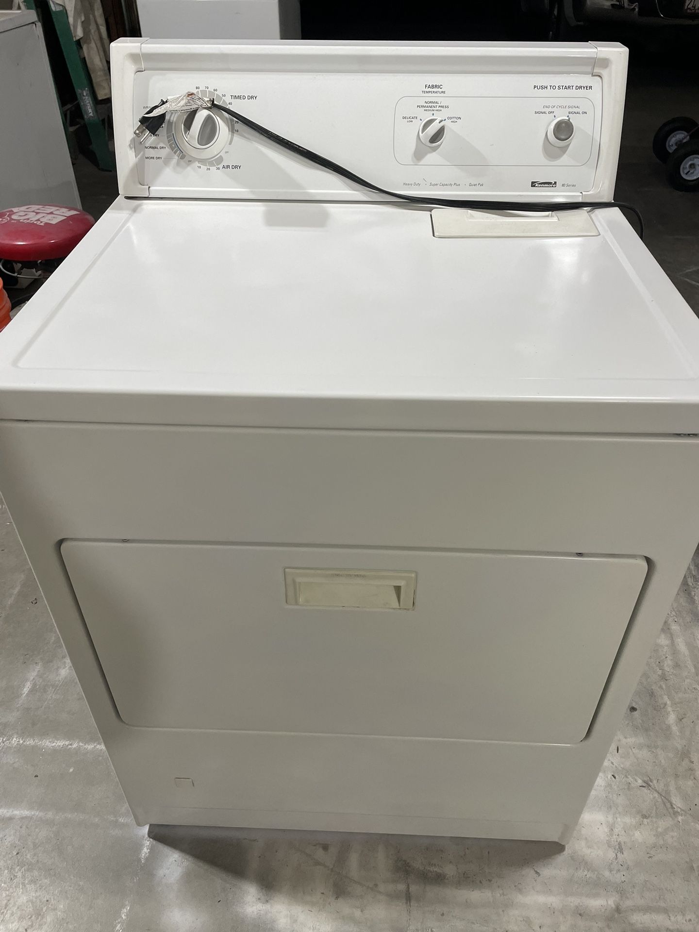 Gas Dryer/Secadora De Gas