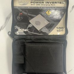 Vector iMobile MicroSlim Power Inverter 100 Watt with USB Port