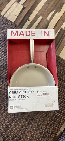 Made In CeramicClad Non Stick Frying Pan 10-Inch