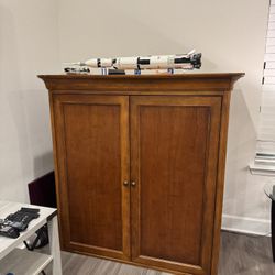 Thomasville Solid Wood Storage Cabinet / Armoire
