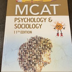 MCAT Psychology and sociology 11th edition