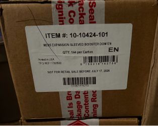 Pokémon TCG ME05 Expansion Sleeved Booster Case 144ct