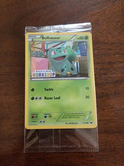 Build A Bear Exclusive Bulbasaur Pokemon Card