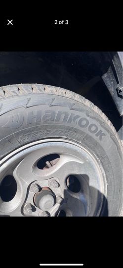 Studded Snow Tires Like New