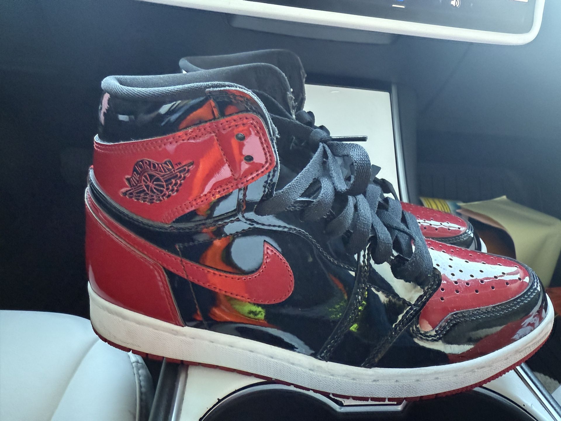 Patent Leather Jordan 1