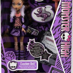 MONSTER HIGH 2024 CLAWDEEN WOLF CREEPRODUCTION MATTEL DOLL SEALED *SHIPS 11/21*