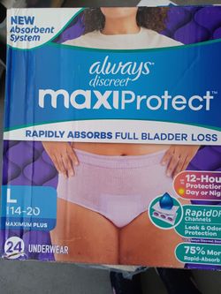 Adult diapers large
