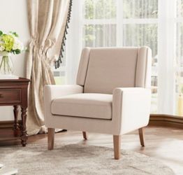 Modern Accent Chair - beige