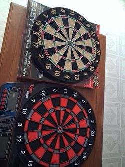 Viper Orion soft tip, NARWHAL Kingston steel tip dart board's