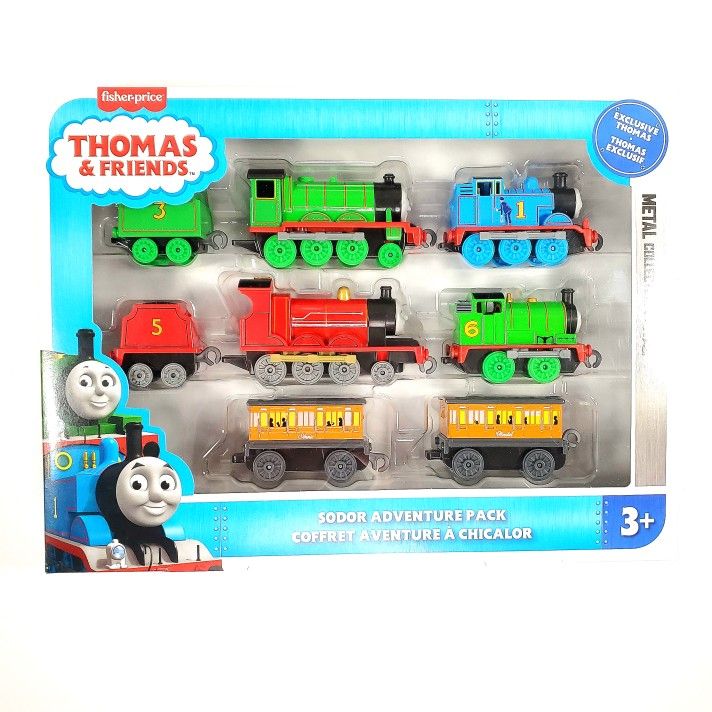NEW 2025 Mattel Thomas & Friends Sodor Adventure 6 Train Pack
