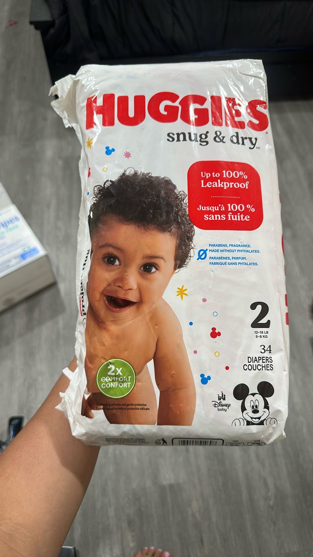 Huggies Diapers Size 2 34 Count