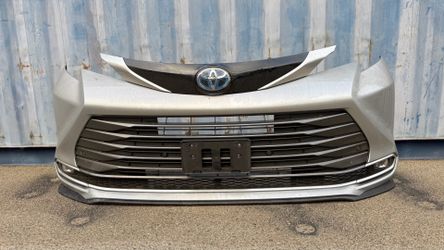 2021-2025 toyota sienna front bumper and grills