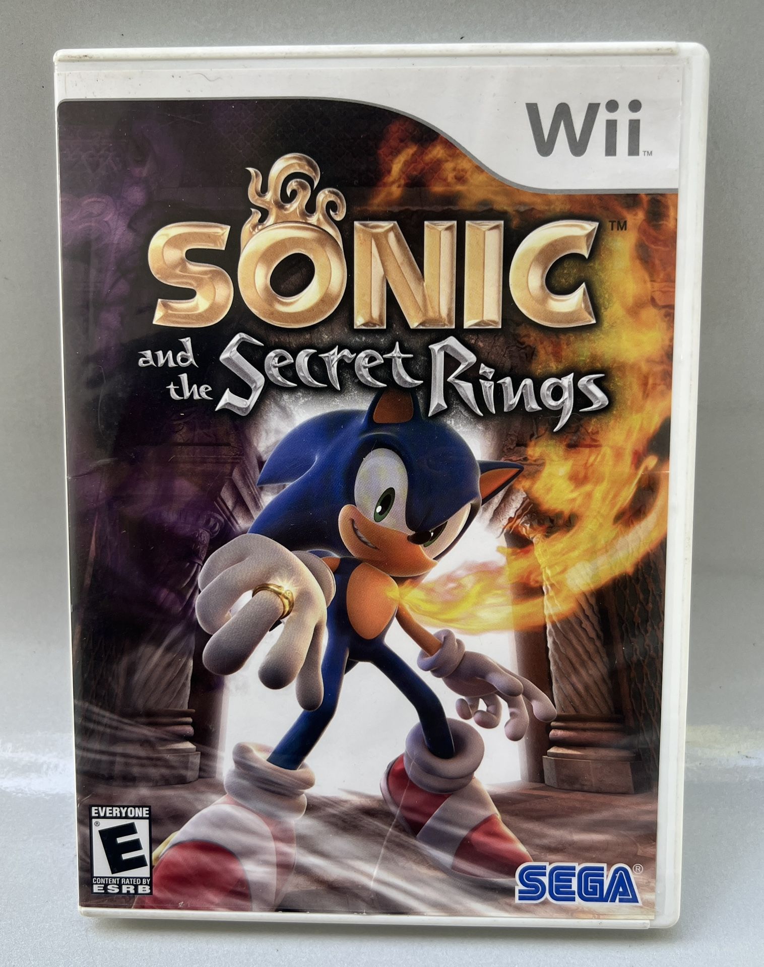 Sonic and the Secret Rings (Nintendo Wii, 2007) CIB  