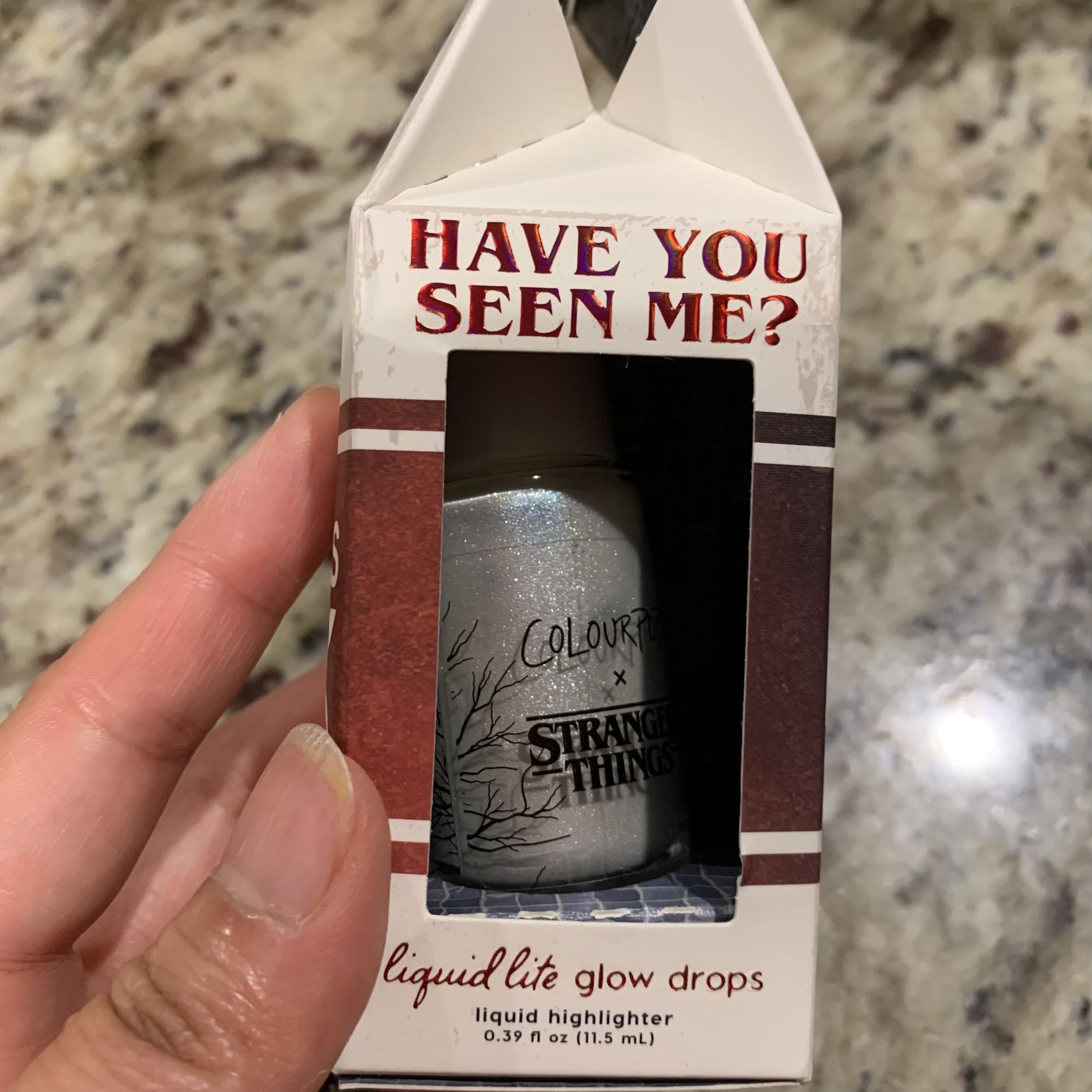 ColourPop x Stranger Things Hawkins Milk Liquid Lite Glow Drops