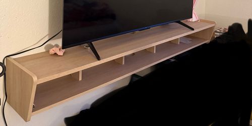 floating mounted tv stand