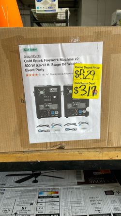 SaleSumo Vevor Cold Spark Firework Machine