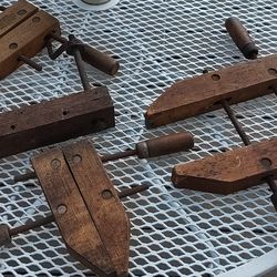 Vintage Wood Clamps 