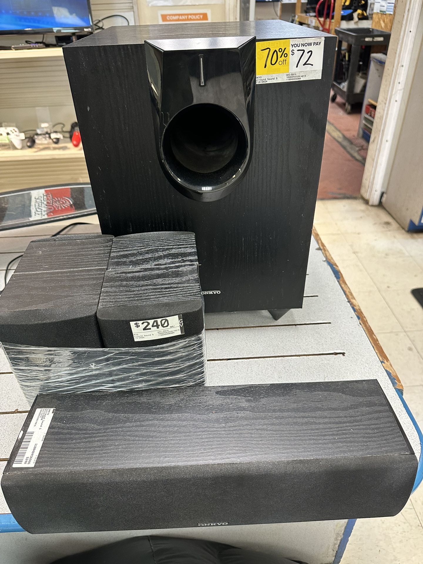 Onkyo Surround Sound System