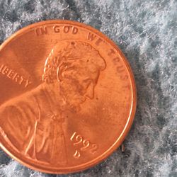 1992 D Penny